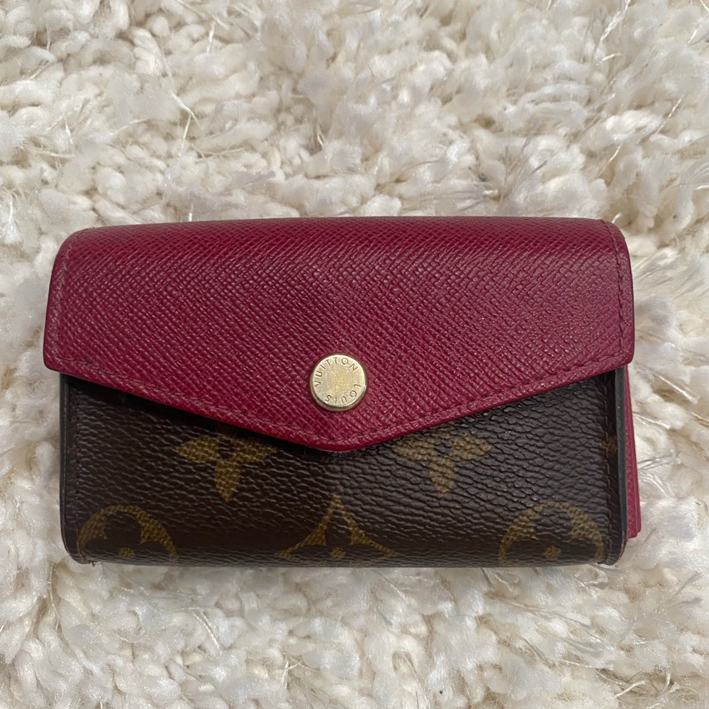 Genuine LV Zoe Wallet Monogram Card Holder